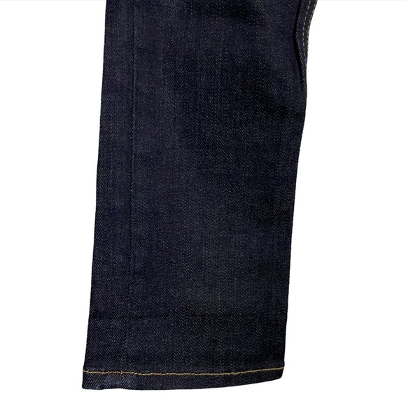 Rag & Bone Mid Rise Skinny Jean Harrow Dark Blue Wash 24 - Picture 5 of 16